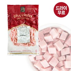 오뗄 스모크햄(다이스) 1kg, 1개