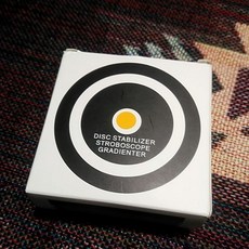 沐耳 DISC Stabilizer 鍍金合金材質 皮革 高音質黑膠唱片鎮 (288.5克) ，穩定唱片，提升音質，享受純淨音樂體驗