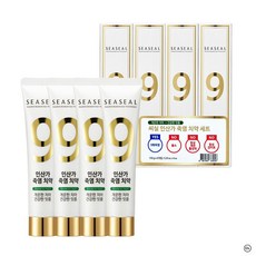 씨실 인산가 무불소 9회 죽염 치약 150g x 4개+354ea