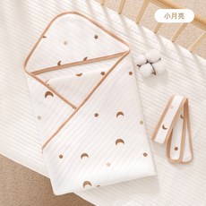 紗布包巾 包被 連帽浴巾 鋪棉 嬰兒被 新生兒包巾 抱被 蓋毯 (85x85cm)