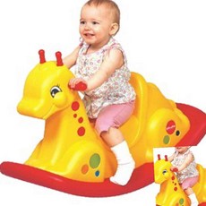 더아이 쿠쿠토이즈 흔들기린 유아목마 아기말타기 아기흔들목마