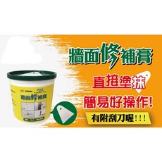 防水達人 純淨家園DIY牆面修補膏700g 防水壁癌修補劑 彈性防霉 環保無毒無甲醛 台灣製造, 1個