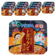 明星食品 哆啦A夢懷舊拿坡里口味炒麵 116g, 12盒