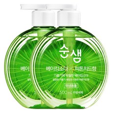 순샘 베이킹소다X피톤치드 주방세제 용기 500ml X 2개