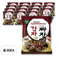 삼육 감자짜장면, 80개