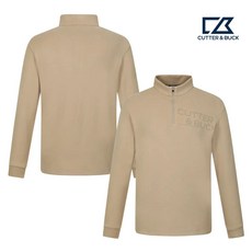 커터앤벅 남성 스트레치 풀오버 하프집업 CBMTS54315