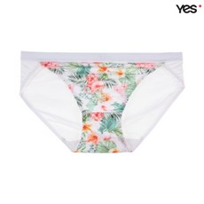 예스 트로피컬 나염 메쉬 비키니라인 삼각팬티 YSWPX603 FOK475 MTO265
