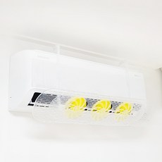 아이홈즈 벽걸이에어컨 바람막이 무동력팬 무풍 에어컨 가드, 1개