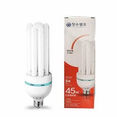 고매한 삼파장 형광램프 45W E26 삼파장전구