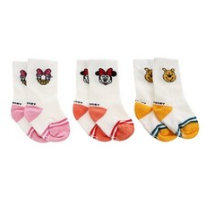 [아가방]강남점*디즈니베이비 미니와 친구들 깜찍한 양말 3종세트