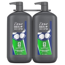 도브 멘 + 케어 바디 + 페이스 워시 샌달우드 스트라이커 2개입, 1개, 1.89L