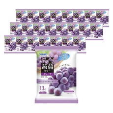 ORIHIRO Q彈蒟蒻果凍 葡萄口味 6入, 24個, 120g