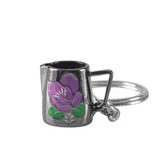 커피 키체인 라떼 파우더 해머 바닥 없는 손잡이 카페 작은 펜던트 창의적인 기념품 에스프레소 액세서리, 11 1pcs