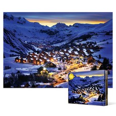 1000피스 직소퍼즐 / 프렌치 알프스 리조트의 황혼