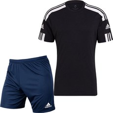 아디다스 반팔티 반바지 반팔 티셔츠 운동복 세트 남여공용 트레이닝복 + ALS 마스크