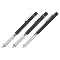 유니볼 시프트 제도샤프 M5-1010 블랙 24, 0.5mm, 3개