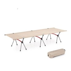 여행 이중 초경량 높고 침대 휴대용 용도 야외 낮은 잠자는 접이식 캠핑 텐트 침대, Khaki