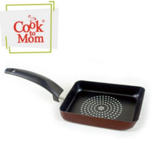 사각 후라이팬 스테인리스 논스틱 인덕션 계란말이 18cm 요리용 레인지 가정용 부침개 가스 경량 기구 도구