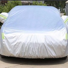 PEVA鋁箔 車衣 3.4米 - 3.6米 兩廂轎車, 1套