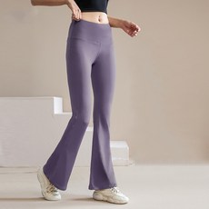 와일드 부츠컷 레깅스 L 사이즈 하이웨스트 요가 헬스 필라테스