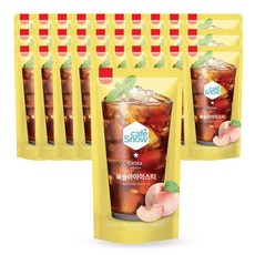 카페스노우 복숭아 아이스티, 230ml, 30개