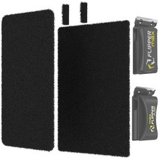 이끼 스크래퍼 제거 브러시 어항 청소기 표준 크기 오리지널 및 플로팅 플립퍼 수족관 청소기용 FLPPER 유지보수 키트, MAX, 1개