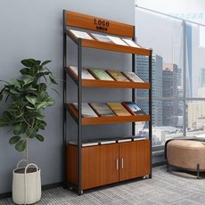 可開發票 多功能鐵藝 雜誌報刊架 資料架 辦公置物架 圖書展示架 書報架 落地, 需要帶櫃聯系客服