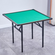 마작 테이블 접이식 마작패 화투 게임 자동, 1개, M. 80cm 합금 테두리(무패턴)높이75cm