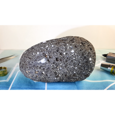 현무암 표본 A+ 천연원석 교육교재용 SSB-565, 1개