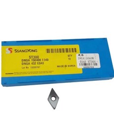 SSANGYONG 車刀片 DNGA150408E040 ST300, 1個