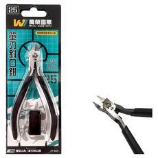 台灣製造 鈦極 JT025 模型專用單刃斜口鉗 修剪湯口 超薄刃, 1個