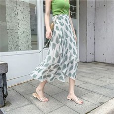 랩 스커트 두르는 살구색 작은 바캉스 치마 여행 바탕 해변