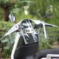 機車龍頭罩 防水防雨透明儀表盤遮雨罩 電動車中控防雨蓋, 90乘60