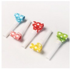 코끼리 피리 5color 10개 세트 파티용품 파티 피리 삑삑이 코끼리 나팔, 옐로우