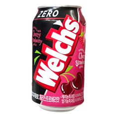 웰치스 체리 스트로베리 제로, 355ml, 8개