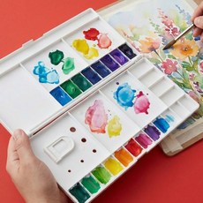 코지플랜 넘침방지 이지그립 프로 아트 팔레트, 1개, 30칸