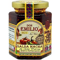 Don Emilio 살사 마차 스파이시 칠리 오일 250g, Don Emilio 살사 마차 스파이시 칠리 오일 25