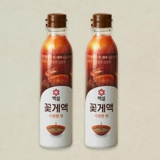 CJ 백설 꽃게액 500g 2개