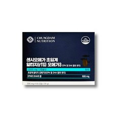 청담뉴트리션 센시오메가 초임계 알티지 오메가3, 60정, 1박스