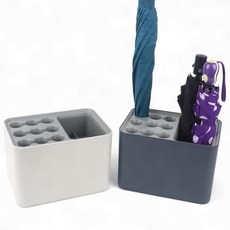 마이룸우산꽂이 인테리어우산꽂이 마이룸 시스맥스, 다크그레이&그레이, 1개