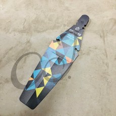 CJ Ebike 自行車擋泥板腳踏車，有效阻擋泥水噴濺，保持騎行服裝清潔, 1個, 彩色三角