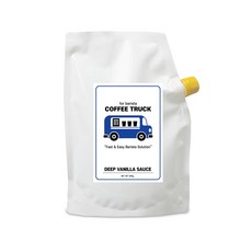 커피트럭 딥 바닐라 소스 400g, 1개