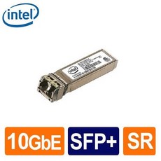 Intel 10GbE SFP+ SR 光纖模組, 1個, E10GSFPSRX