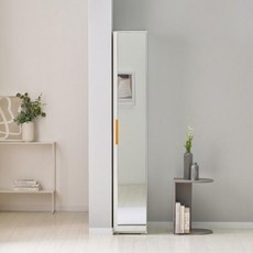 카페수납장 세탁실수납장 거울형 행거 수납장 300x1800 1color 모던수납장 거실가구, 단일사이즈