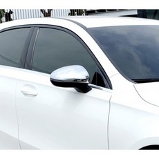 圓夢工廠 Benz A V177 A160 A180 A200 A220 A250 A35 A45 改裝 鍍鉻後視鏡蓋, 1個