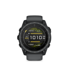 가민 택틱스 8 AMOLED Cerakote GPS 스마트워치, GPS + 블루투스, 51mm, Slate Gray