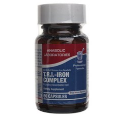 ANABOLIC LABORATORIES 三鐵複合膠囊, 60顆, 1罐