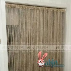 문발 커튼 출입문 창문 가림막 중국집 비즈커텐 엉킴방지, 샴페인