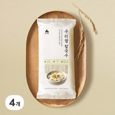 네이처빌 우리쌀칼국수, 4개, 300g