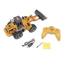 匯納 遙控車 1/18 6通道 合金 推勺 遙控 山貓 推土機, 原配 到手玩